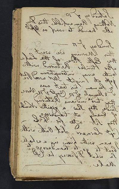 Samuel Greenleaf journal, entry for 10 July 1756 